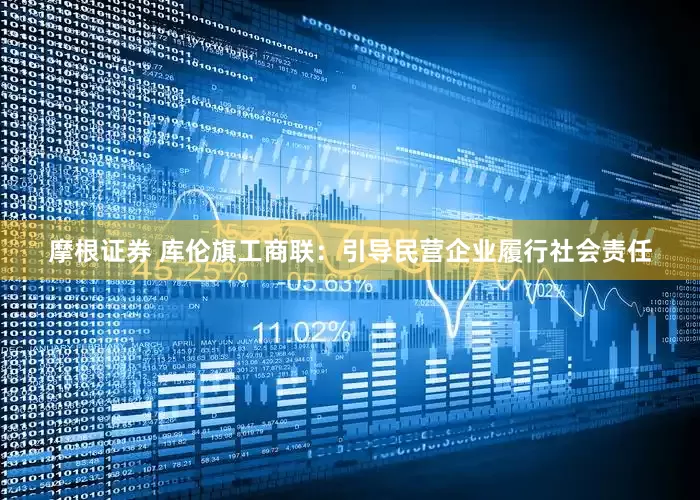 摩根证券 库伦旗工商联：引导民营企业履行社会责任